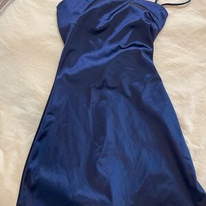 Windsor Strapless Midnight Blue Dress
